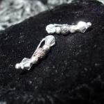 Ear Pins - Sterling Filled Pins, Vitriol Crystal..