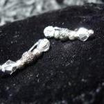 Ear Pins - Sterling Filled Pins, Vitriol Crystal..