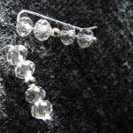 Ear Pins - Sterling Silver Filled And Faceted..